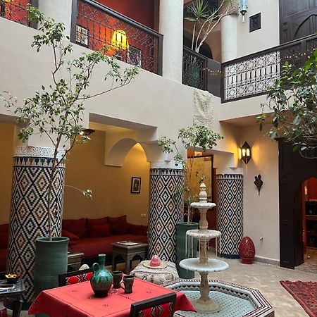 Riad Boussa Marrakesh Bagian luar foto