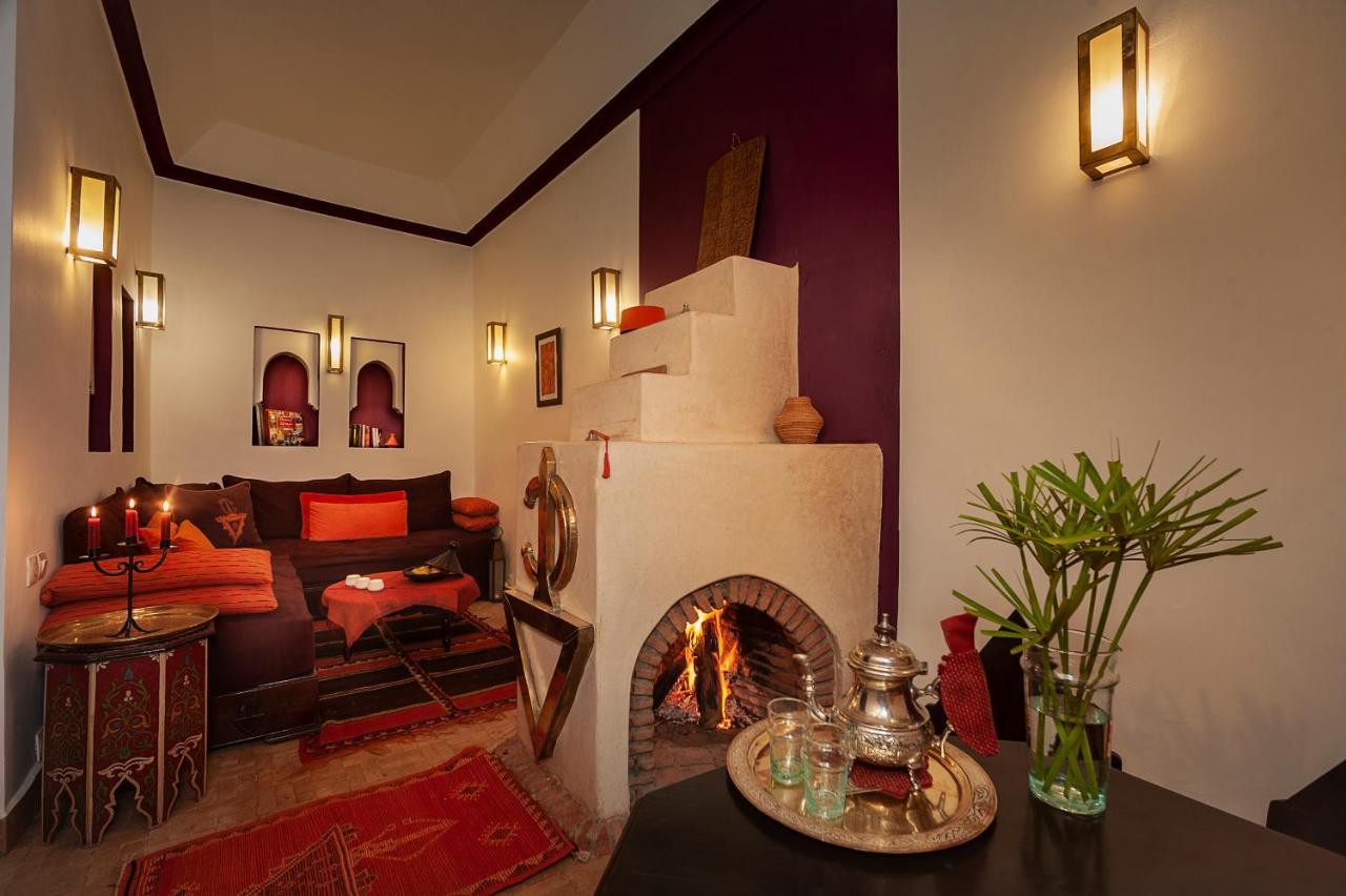 Riad Boussa Marrakesh Bagian luar foto