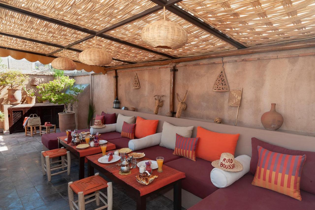 Riad Boussa Marrakesh Bagian luar foto