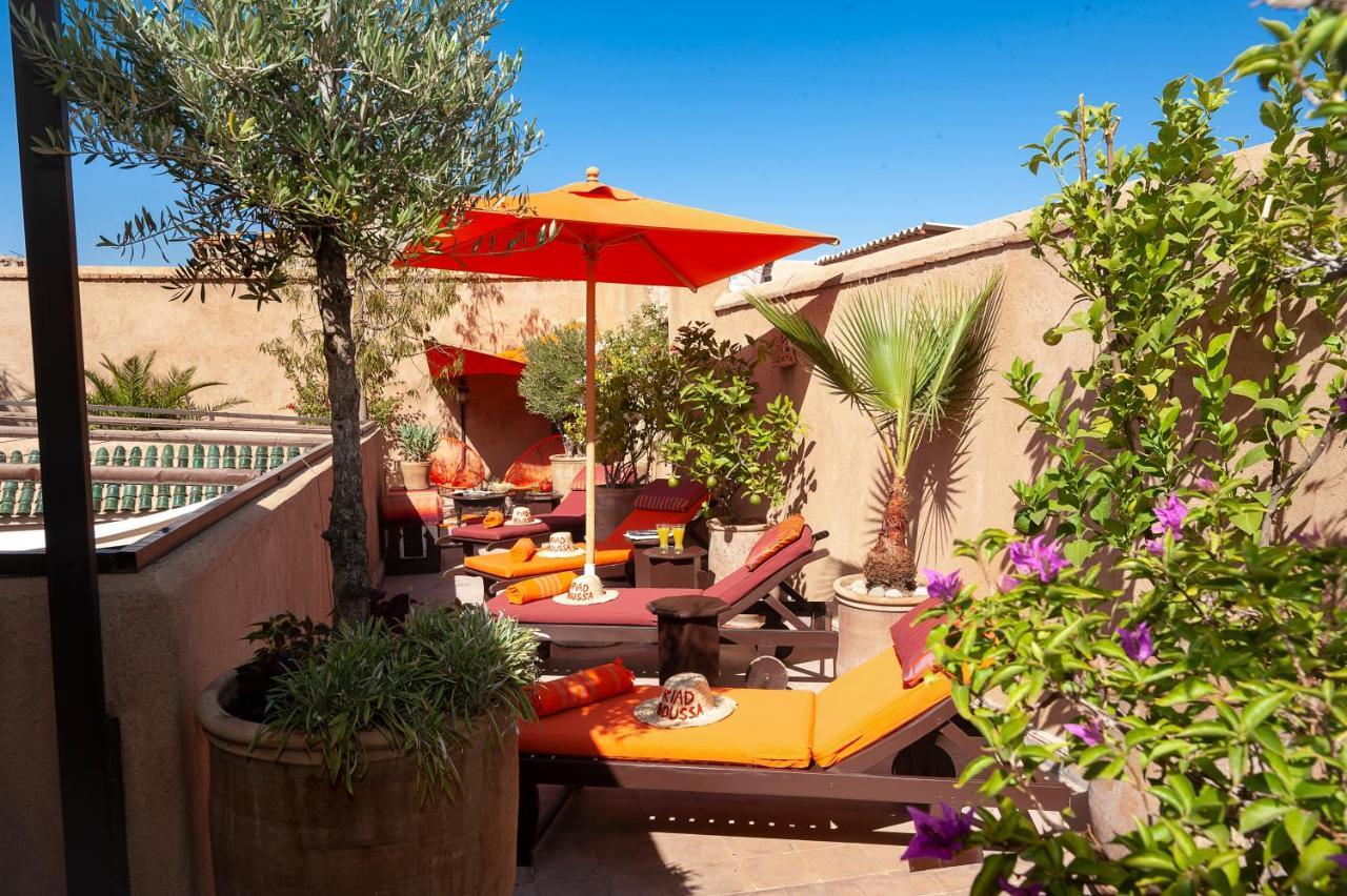 Riad Boussa Marrakesh Bagian luar foto