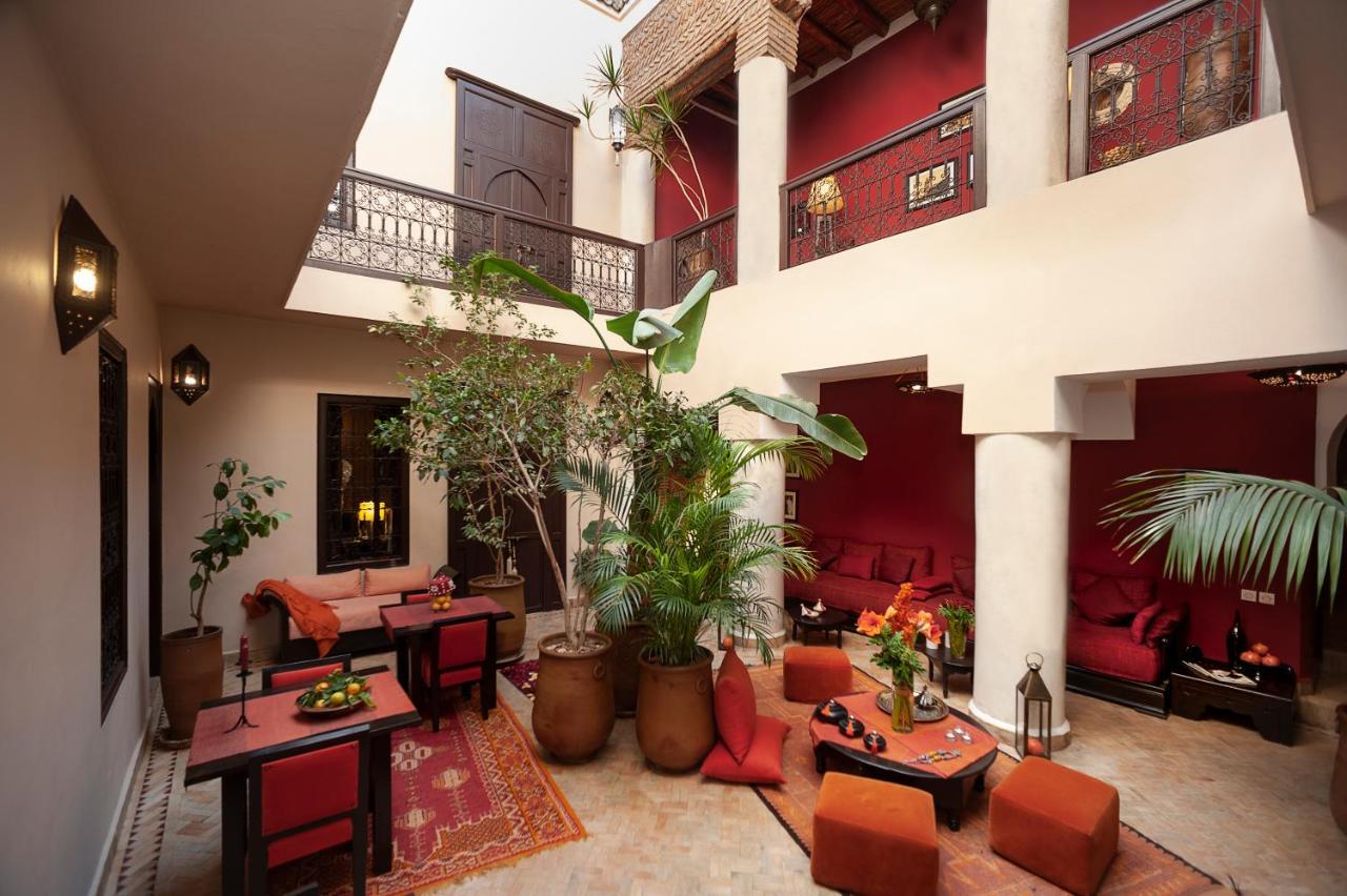 Riad Boussa Marrakesh Bagian luar foto
