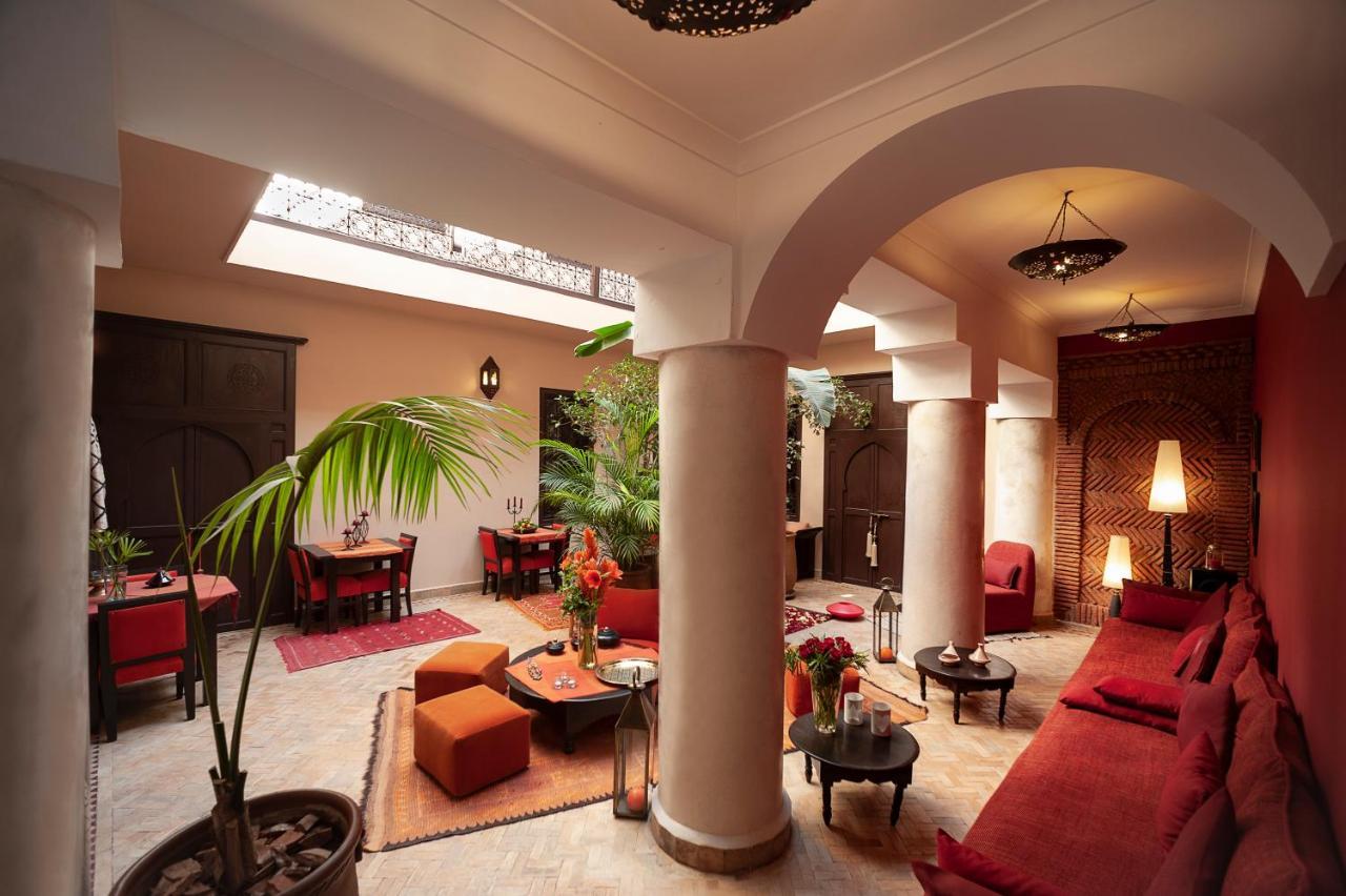 Riad Boussa Marrakesh Bagian luar foto