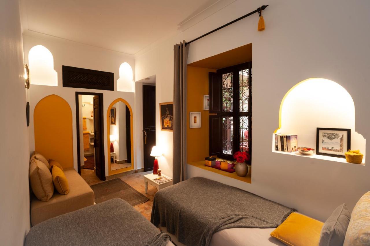 Riad Boussa Marrakesh Bagian luar foto