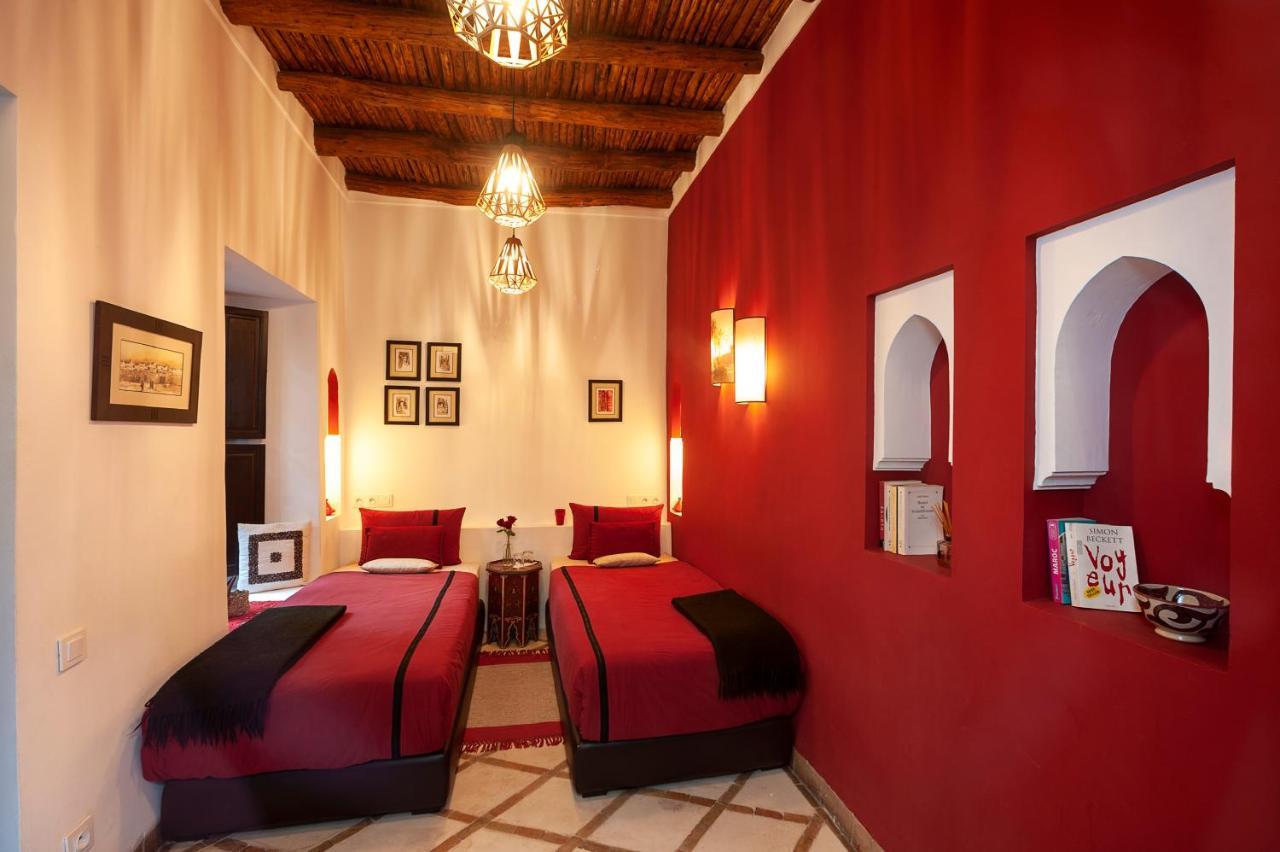 Riad Boussa Marrakesh Bagian luar foto