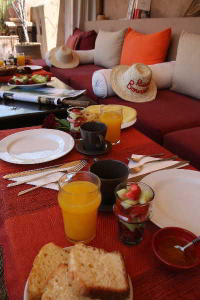 Riad Boussa Marrakesh Bagian luar foto