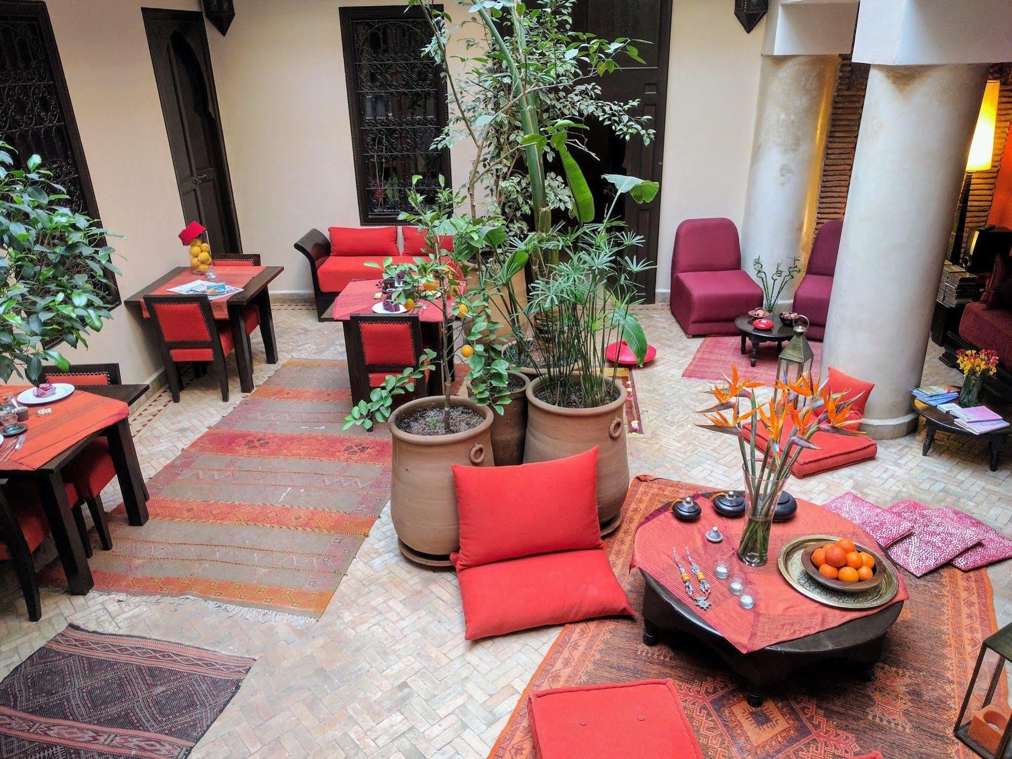 Riad Boussa Marrakesh Bagian luar foto