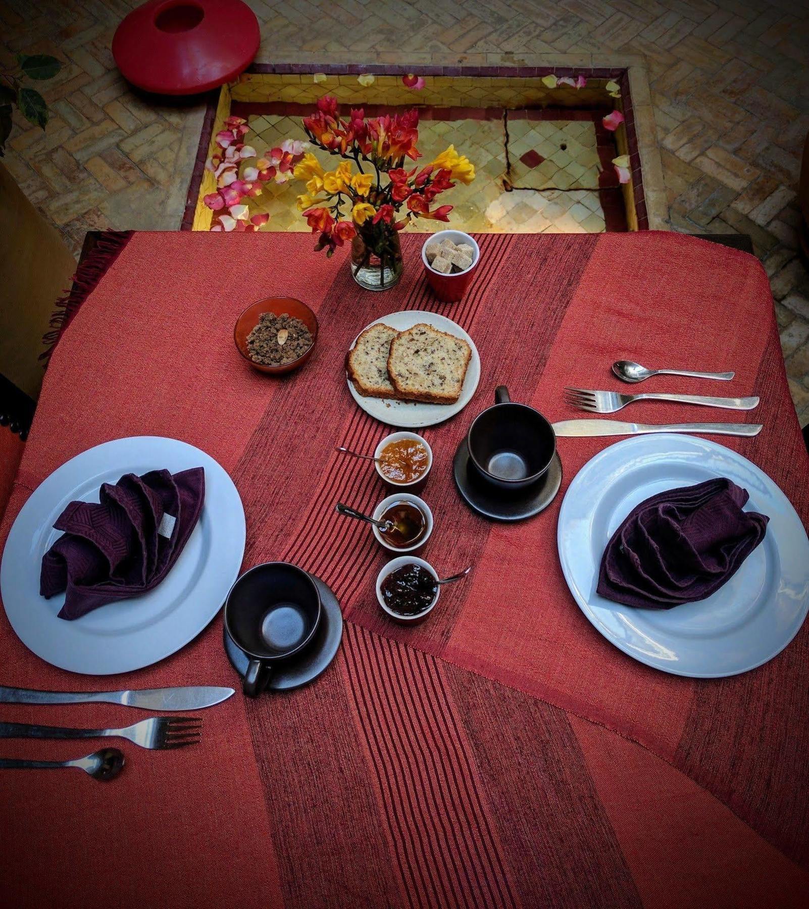 Riad Boussa Marrakesh Bagian luar foto