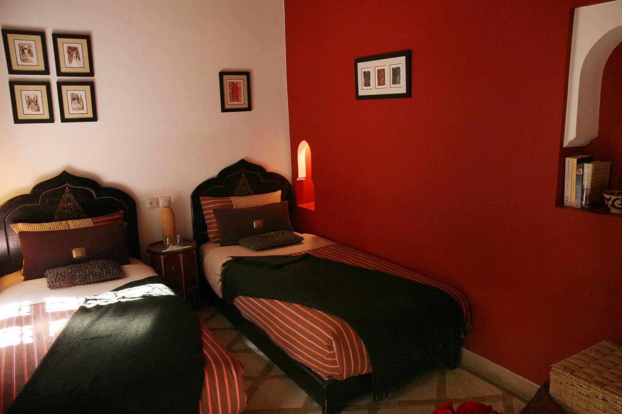 Riad Boussa Marrakesh Bagian luar foto